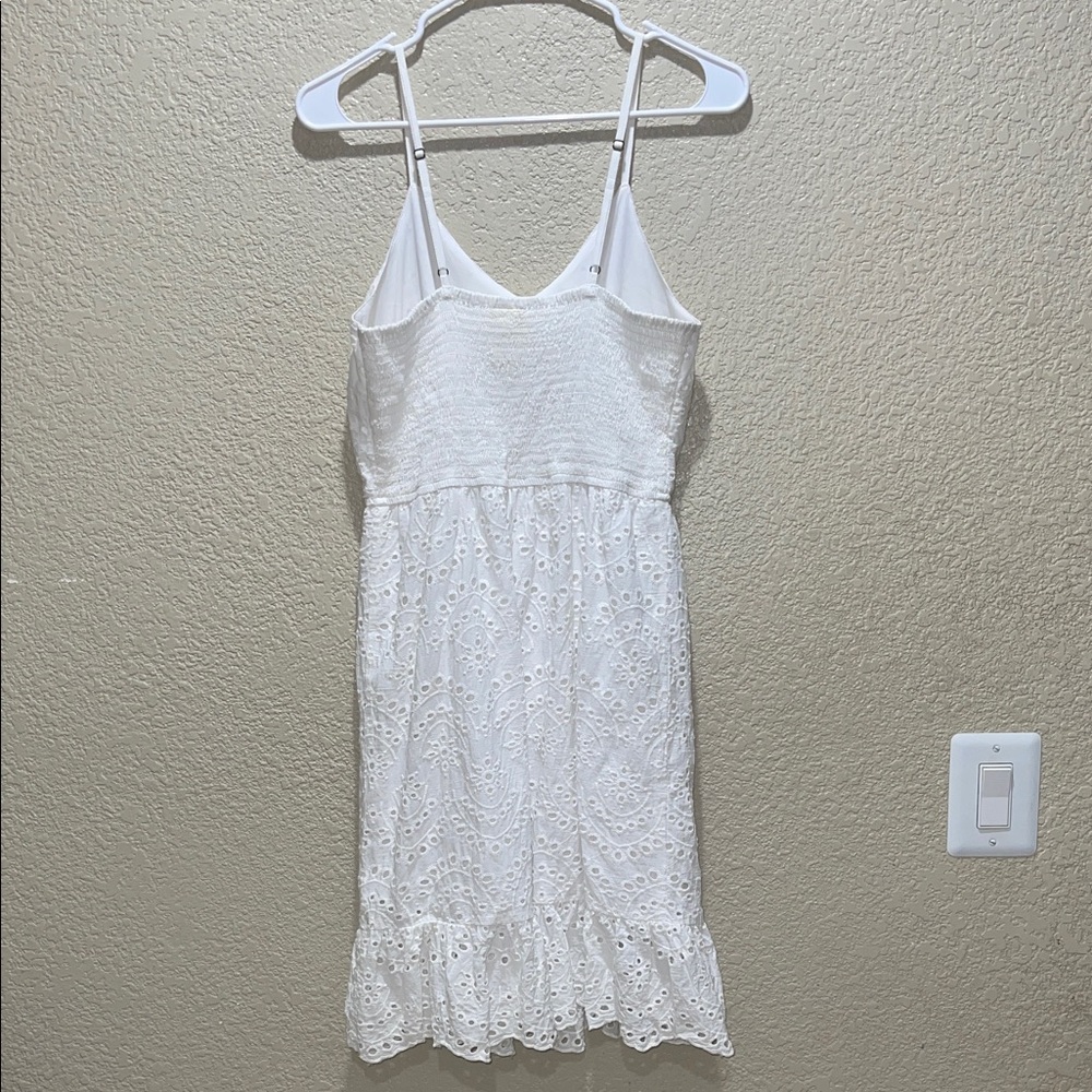 Japna White Eyelet Cotton Top - Picture 3 of 5